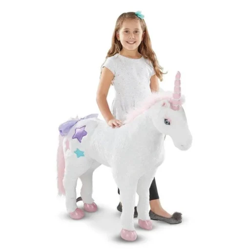 Unicorn - Lifelike Animal Giant Plush