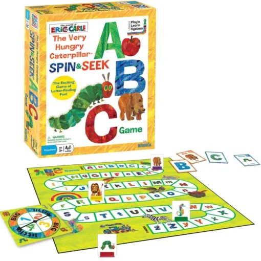 Very Hungry Caterpillar Spin & Seek ABC Game