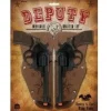 Western Deputy Double Holster Set Cap Guns 8.5" Long