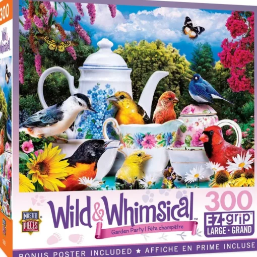 Wild & Whimsical - Garden Party - 300 Piece EzGrip Puzzle