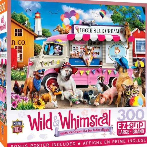 Wild & Whimsical - Iggie's Ice Cream - 300 Piece EzGrip Puzzle