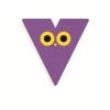 Wood Letters Graphic Animal - V