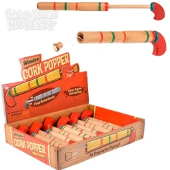 8" Wooden Pop Gun